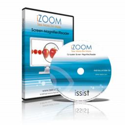 iZoom DVD v5 - Screen Magnifier & Reader