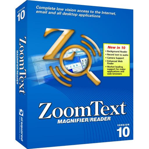 ZoomText Magnifier Reader 10