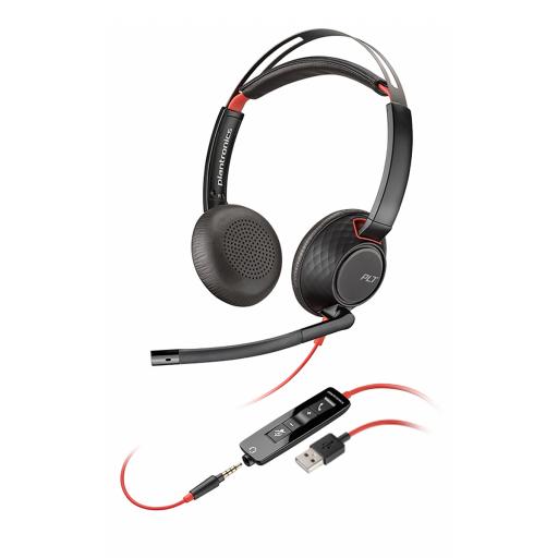 POLY BLACKWIRE C5220 USB Binaural Headset