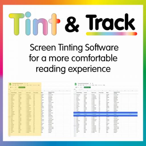 Tint and Track Virtual Screen Overlay Software